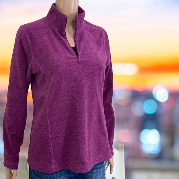 Gander Mountain Guide Series Women’s Quarter Zip Fleece Pullover - Picture 4 of 16